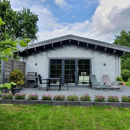 Idyllisches-Blockbohlenhaus-Mit-Eigenem-Garten-Und-Sauna-Zum-Wohlfuehlen Martensrade Екстер'єр фото